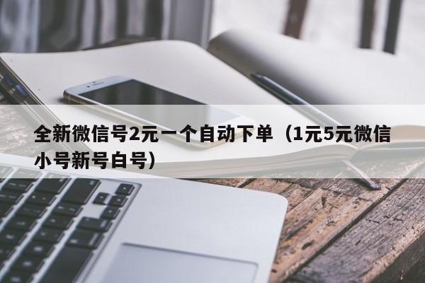 全新微信号2元一个自动下单（1元5元微信小号新号白号）