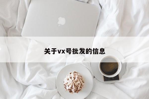 关于vx号批发的信息